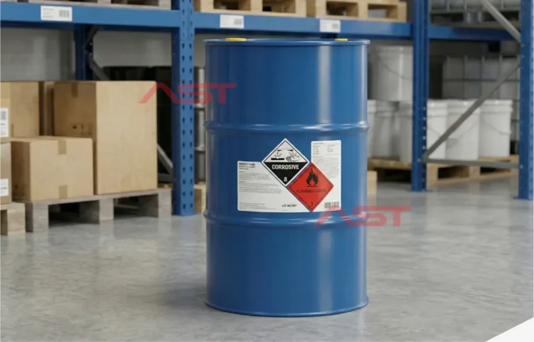 สติกเกอร์ ถังสารเคมี chemical sticker สารเคมี สารอันตราย